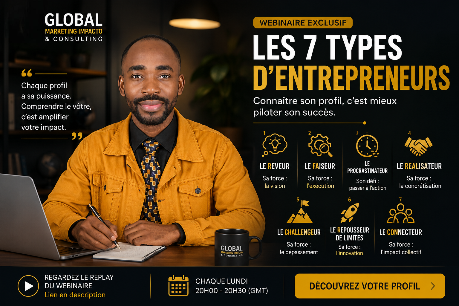 Les 7 profils d’entrepreneurs : mieux se connaître pour piloter son succès