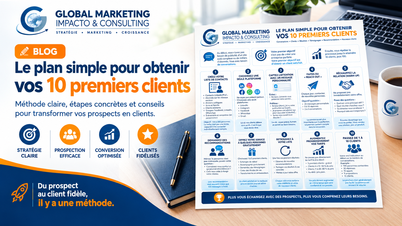 Comment obtenir ses premiers clients